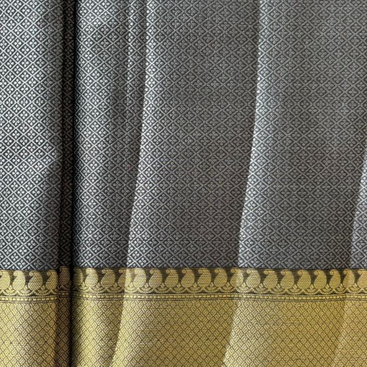 Black Banarasi Zarikota saree