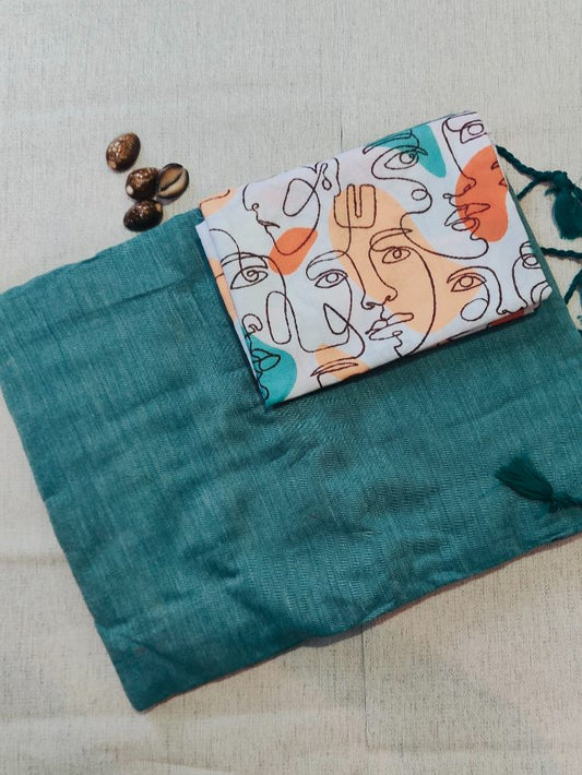 Handloom Pure Khadi Cotton saree
