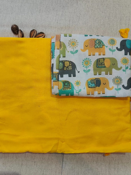 Handloom Pure Khadi Cotton saree