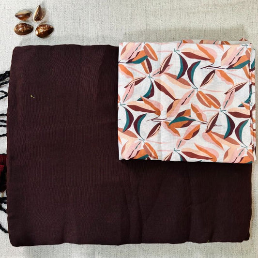 Handloom Pure Khadi Cotton saree