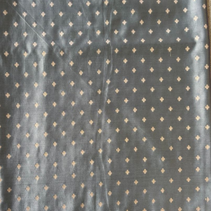 Grey Banarasi Meena Mashru Katan Silk Saree