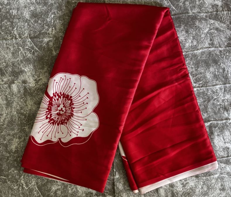 Digital Print Original Japan Satin (Devasena satin)