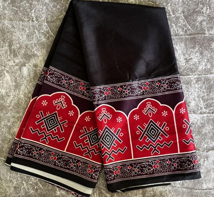 Digital Print Original Japan Satin (Devasena satin)