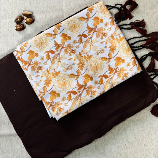 Handloom Pure Khadi Cotton saree