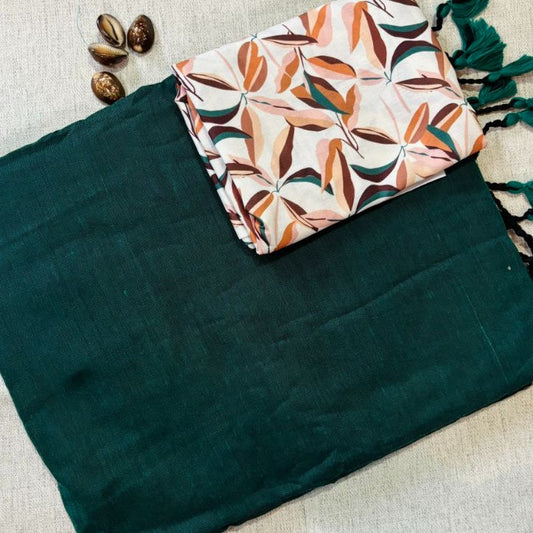 Handloom Pure Khadi Cotton saree
