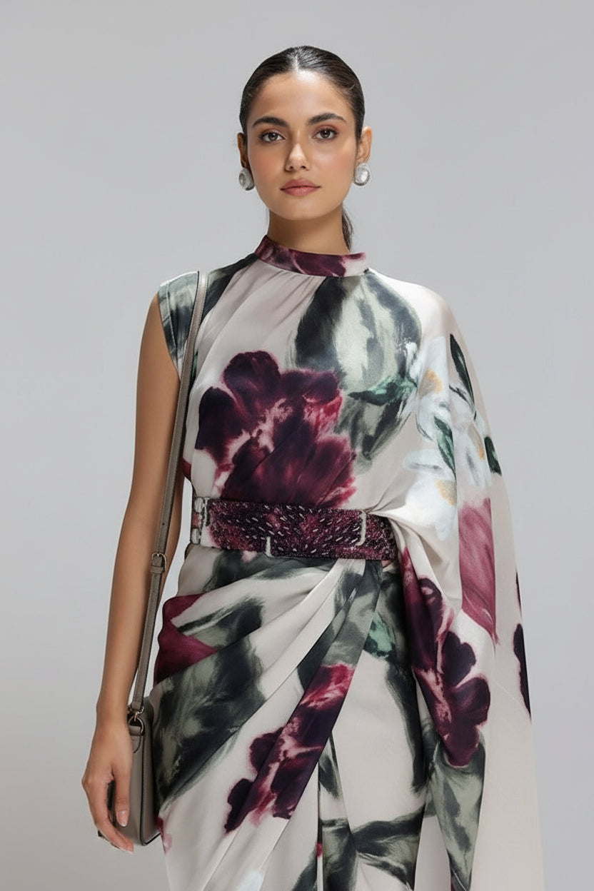 Digital Print Original Japan Satin (Devasena satin)